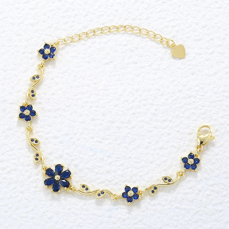 Bracelet ajustable "Fleur Etoilé"